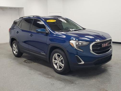 Blue Emerald Metallic 2019 GMC Terrain SLE