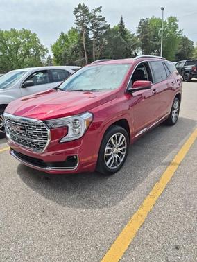 Volcanic Red Tintcoat 2023 GMC Terrain Denali