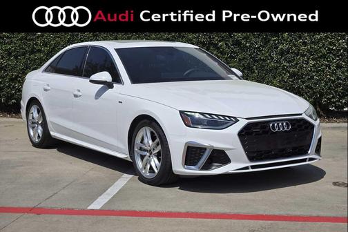 Ibis White 2023 Audi A4 45 S line Premium Plus