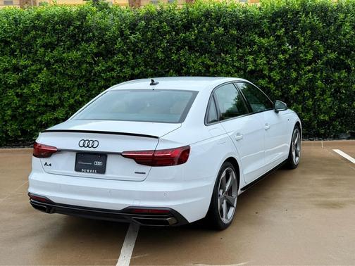 Glacier White Metallic 2024 Audi A4 45 S line Premium Plus