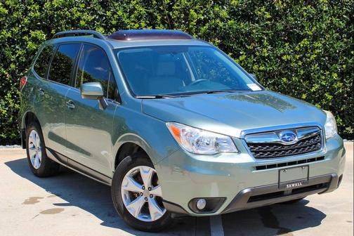 Jasmine Green Metallic 2015 Subaru Forester 2.5i Limited