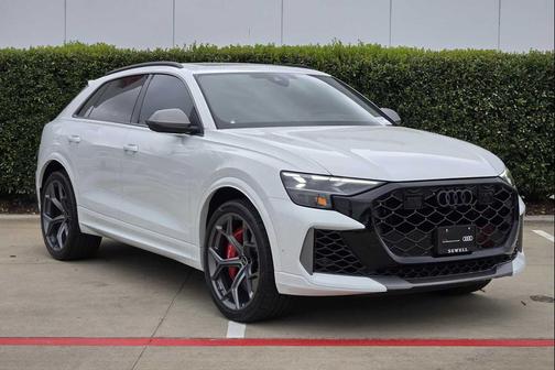 GLACIER WHITE 2025 Audi RS Q8 4.0T