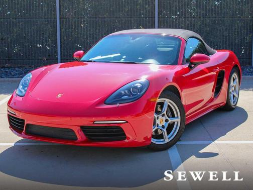 Guards Red 2017 Porsche 718 Boxster Roadster