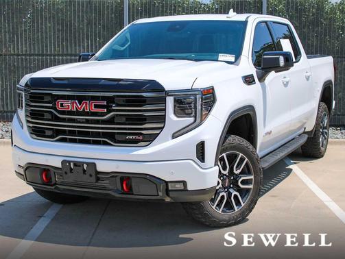 Summit White 2025 GMC Sierra 1500 AT4