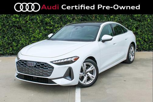 GLACIER WHITE 2025 Audi A5 Premium Plus TFSI quattro S tronic