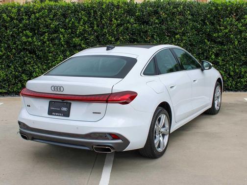GLACIER WHITE 2025 Audi A5 Premium Plus TFSI quattro S tronic