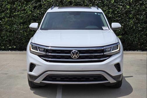 Pure White 2023 Volkswagen Atlas 3.6L SE w/Technology