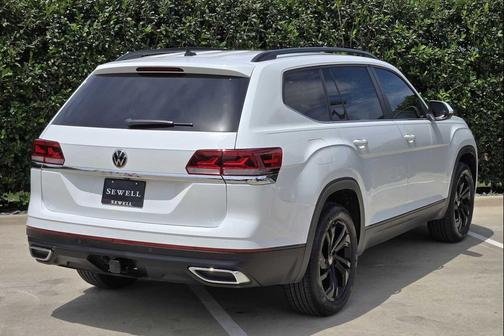 Pure White 2023 Volkswagen Atlas 3.6L SE w/Technology