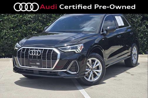 Mythos Black Metallic 2024 Audi Q3 Premium 45 TFSI S line quattro Tiptronic