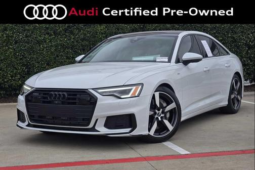Glacier White Metallic 2021 Audi A6 55 Premium Plus