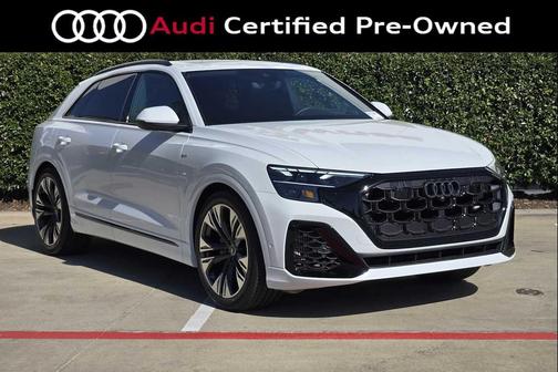 GLACIER WHITE 2026 Audi Q8 55 Prestige