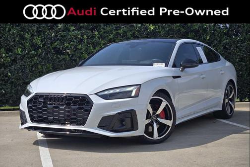 Glacier White Metallic 2023 Audi A5 Sportback 45 S Line Prestige