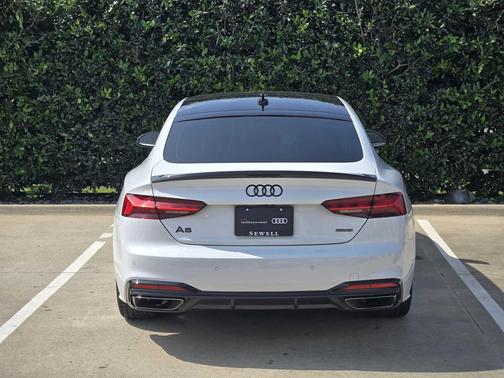 Glacier White Metallic 2023 Audi A5 Sportback 45 S Line Prestige