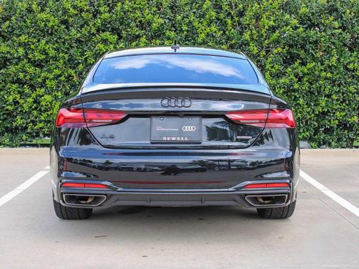 Mythos Black Metallic 2023 Audi A5 Sportback 45 S Line Premium Plus