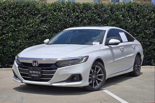 Platinum White Pearl 2022 Honda Accord EX-L 1.5T