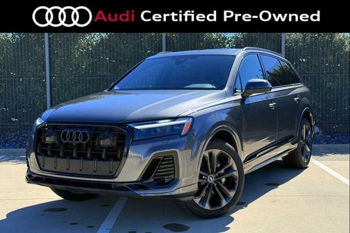 Samurai Gray Metallic 2025 Audi Q7 55 Premium Plus