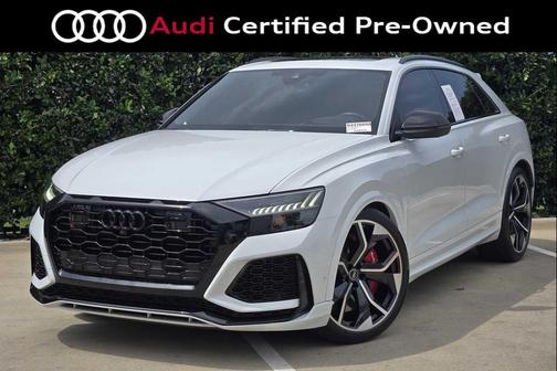 GLACIER WHITE 2022 Audi RS Q8 4.0T