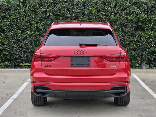 Progressive Red Metallic 2025 Audi Q3 45 S line Premium Plus