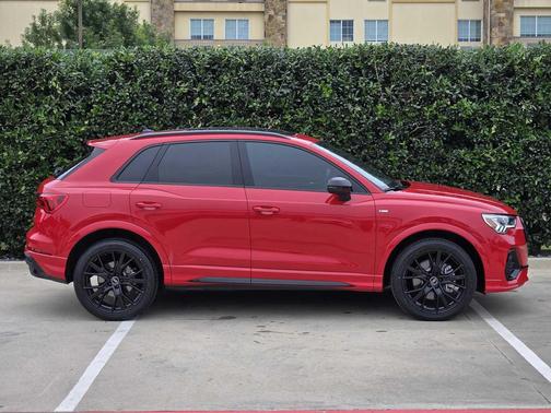 Progressive Red Metallic 2025 Audi Q3 45 S line Premium Plus