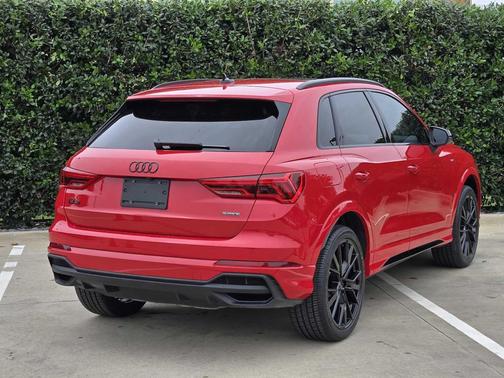 Progressive Red Metallic 2025 Audi Q3 45 S line Premium Plus