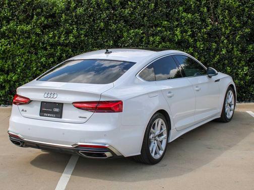 Arkona White 2024 Audi A5 Sportback 45 S Line Premium