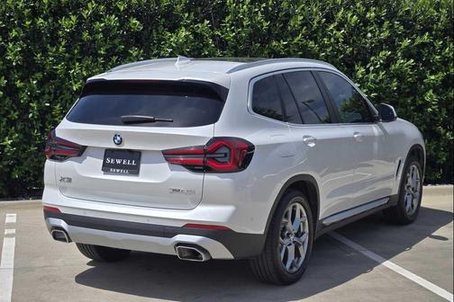 Mineral White Metallic 2024 BMW X3 sDrive30i
