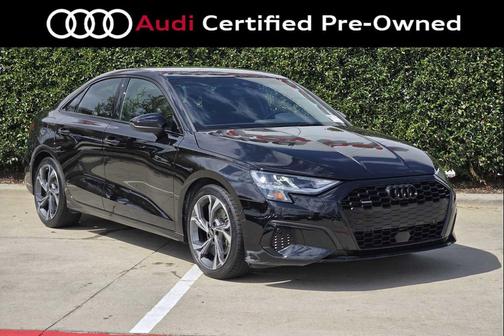 Brilliant Black 2022 Audi A3 Premium