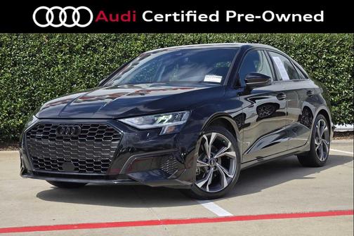 Brilliant Black 2022 Audi A3 Premium