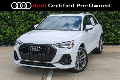 Arkona White 2025 Audi Q3 Premium 45 TFSI S line quattro Tiptronic