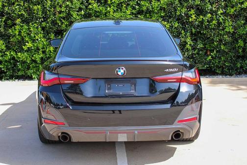 Black Sapphire Metallic 2024 BMW 430 Gran Coupe i