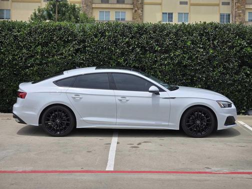 Glacier White Metallic 2023 Audi A5 Sportback Premium Plus