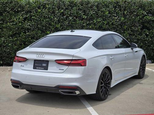 Glacier White Metallic 2023 Audi A5 Sportback Premium Plus