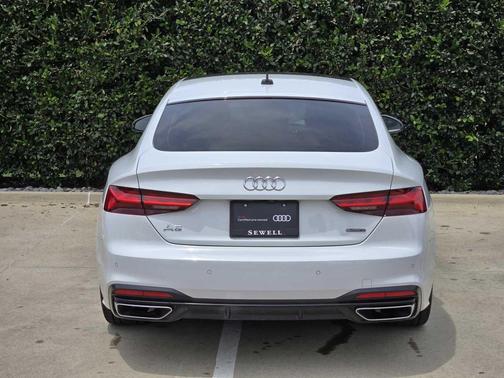 Glacier White Metallic 2023 Audi A5 Sportback Premium Plus