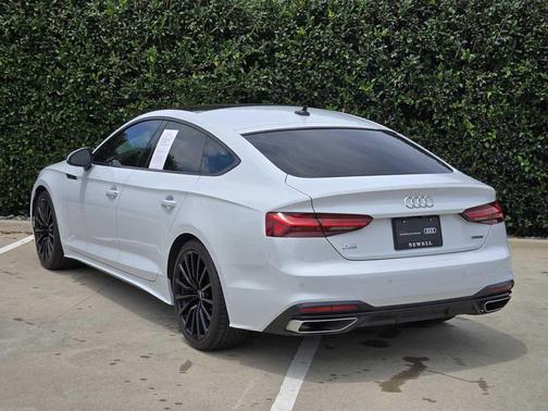 Glacier White Metallic 2023 Audi A5 Sportback Premium Plus