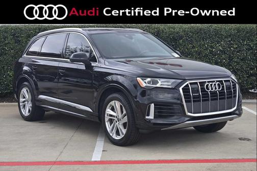 Mythos Black Metallic 2023 Audi Q7 55 Premium Plus