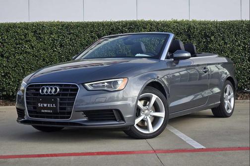 Monsoon Gray Metallic/Black Roof 2015 Audi A3 2.0T Premium