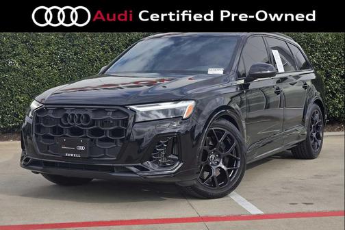Mythos Black Metallic 2025 Audi SQ7 4.0T Premium Plus