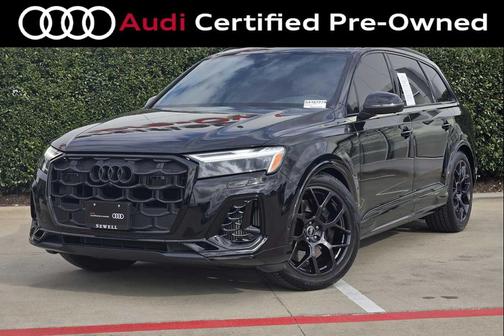 Mythos Black Metallic 2025 Audi SQ7 4.0T Premium Plus