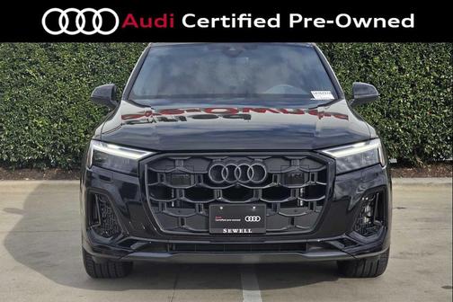 Mythos Black Metallic 2025 Audi SQ7 4.0T Premium Plus