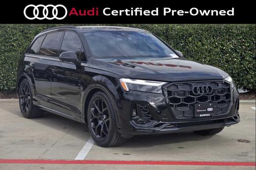 Mythos Black Metallic 2025 Audi SQ7 4.0T Premium Plus