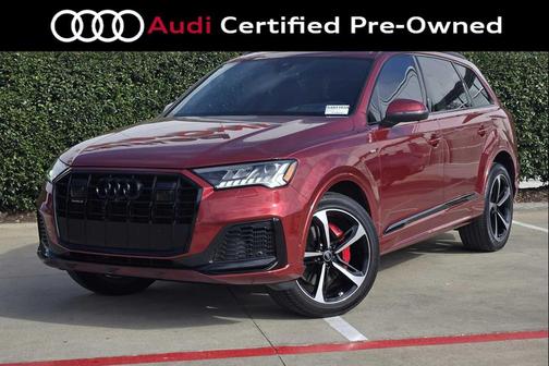 Matador Red Metallic 2024 Audi Q7 55 Prestige