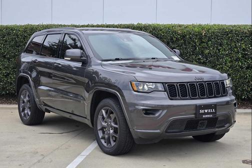 Granite Crystal Metallic Clearcoat 2021 Jeep Grand Cherokee 80th Anniversary 4x4