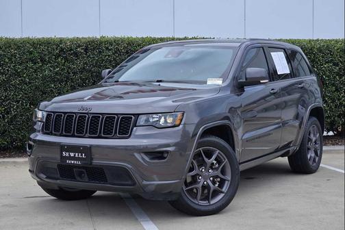 Granite Crystal Metallic Clearcoat 2021 Jeep Grand Cherokee 80th Anniversary 4x4