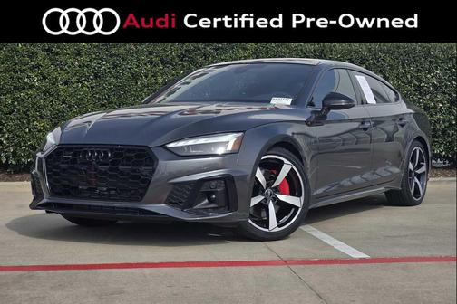 Daytona Gray Pearl Effect 2023 Audi A5 Sportback 45 S Line Premium Plus