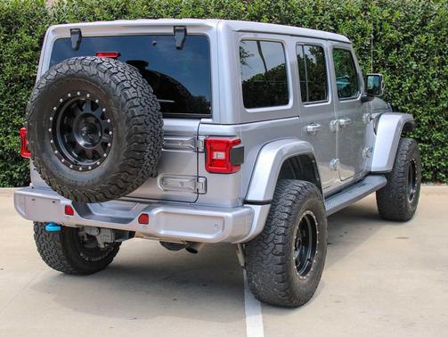 Billet Silver Metallic Clearcoat 2021 Jeep Wrangler Unlimited 4xe Sahara High Altitude