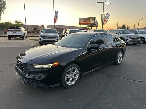 Black 2023 Honda Accord LX