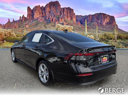 Black 2023 Honda Accord LX
