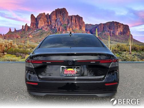 Black 2023 Honda Accord LX