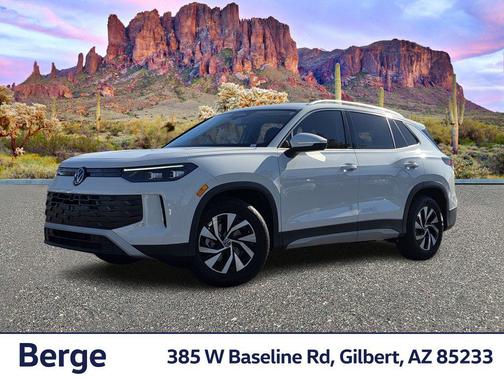 Pure White 2026 Volkswagen Tiguan 2.0T S