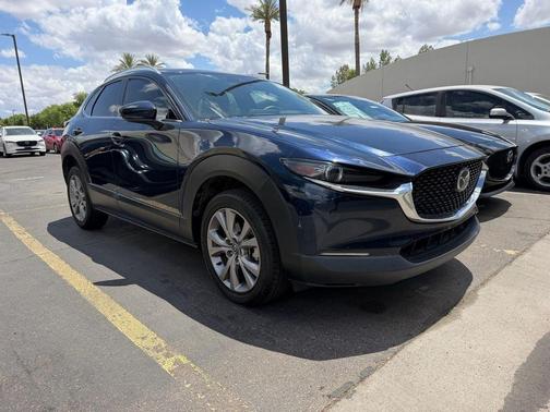 Deep Crystal Blue Mica 2021 Mazda CX-30 Premium Package